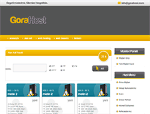 Tablet Screenshot of gorahost.com